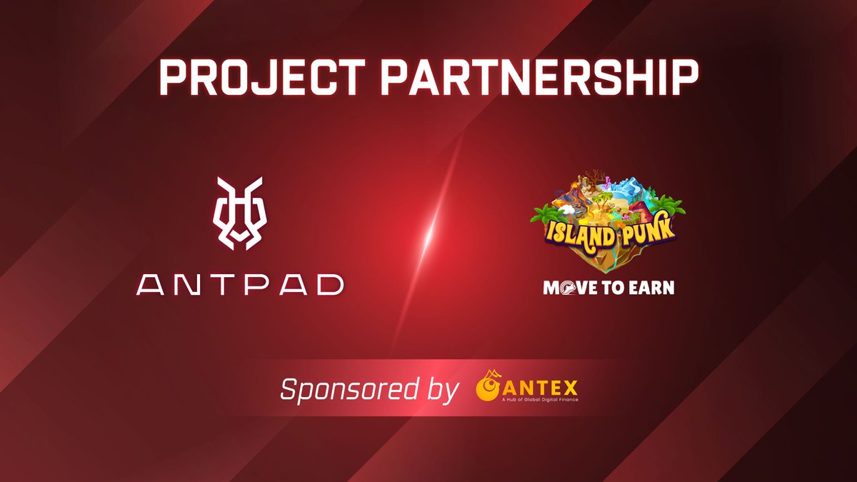 AntPadOfficial's tweet photo. AntPad 🤝 IslandPunk

We're excited to announce our new project partnership with @IslandpunkISP
IslandPunk is an exciting NFTs play to earn game in which you will start on a new adventure in the fairy world of animals.

#antpad #platform #islandpunk #movetoearn https://t.co/JaxzUOnV4U
