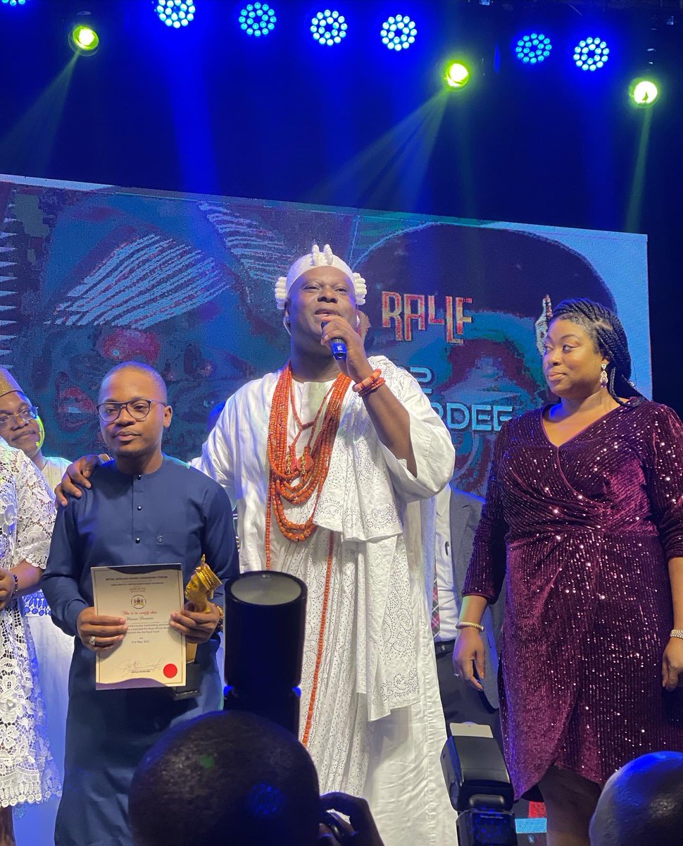 Happening live now - the 3rd edition of the RAYLF Royal Awards 
#RAYLFAwards2022