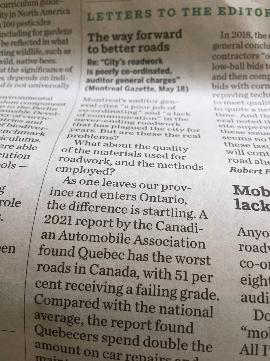 ksky67's tweet photo. @francoislegault @SJB_CAQ What a phenomenally crap job this horrific government is doing in this province!!! Abolishing English Language, murdered seniors, dangerous roads, decimated health system #killbill96 #racistquebec #caqastrophe https://t.co/AiyTIwagNJ