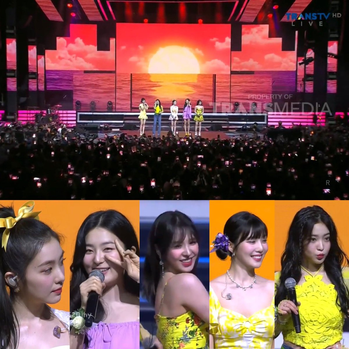 thank you irene, seulgi, wendy, joy, yeri and indonesian reveluvs for tonight 😍