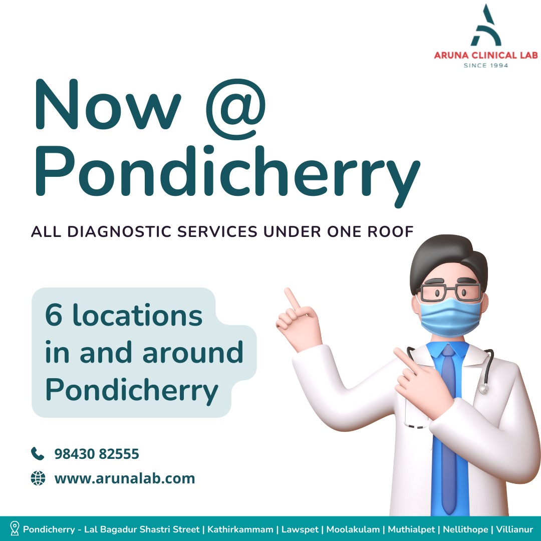 arunalab's tweet photo. All diagnostic services under one roof.
Now at 6 locations in and around Pondicherry.
+91 9843082555 / https://t.co/VM1sO309Bf
#arunalab #homecollection #resultwithin8hours #Bloodtest #sugartest #healthcheckup #CBC #HbA1c #Thyroidtest #Bloodsugar #Covidtest #PAPSmear #testlabs https://t.co/y5XnzzMVNC