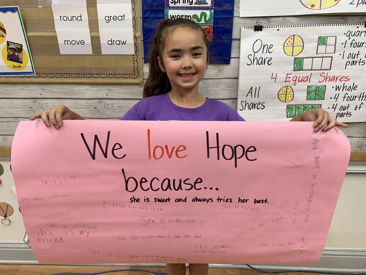 Mrs. Butler (@schultz87) on Twitter photo Their smiling faces after reading all the nice things their classmates said about them. 😁❤️🖤 <a href="/kijonesjags/">KI Jones Elementary</a> Their smiling faces after reading all the nice things their classmates said about them. 😁❤️🖤 <a href="/kijonesjags/">KI Jones Elementary</a>