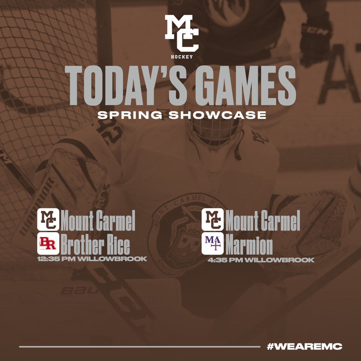 Varsity Caravan Hockey Game Day!