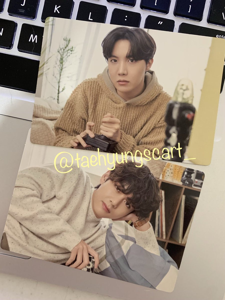 taehyungscart_'s tweet photo. wts lfb bts ph #taehyungscartsells

ꕤ merch box 7 - taehyung and jhope pcs ꕤ

— mint condition
— sold as a set

🛒: 1000 + sf

reply mine ! 

# bangtan kim v hope hobi photocard https://t.co/F9ke3tfi8I