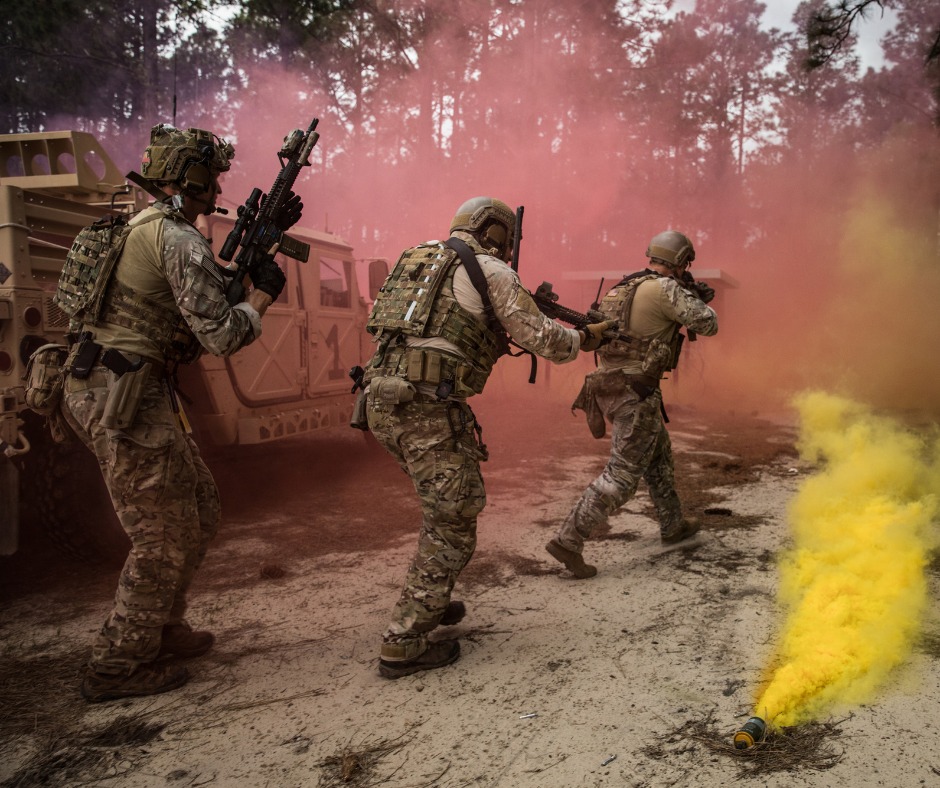 TheseDeadLands's tweet photo. It's the weekend and time to pop smoke. Pick up books #1 and #2 of the "These Dead Lands" series narrated by RC Bray on Audible, Amazon, Goodreads. @PodiumAudio @sknightwrites @PirateSkippy @elonmusk #specialforces #NotASeal #Zombie #MilitaryAppreciationMonth #military #ARMY https://t.co/sApgCM0bKJ