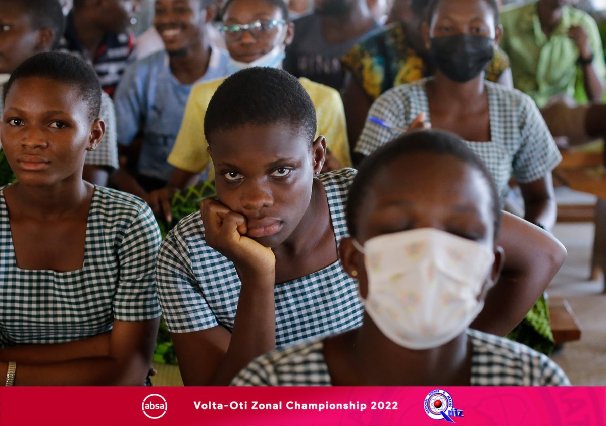 NSMQGhana's tweet photo. Volta-Oti Zonal Championship - Finale

"Comebacks, upsets and reinforcements"

A true NSMQ Classic 😍

BIHECO vs MAWULI vs SONRISE in pictures

📺: https://t.co/8nzrV892Qd

@AbsaGhana 

#AbsaZonalChamps #NSMQ2022 #Primetime https://t.co/WRAWkbOcEw