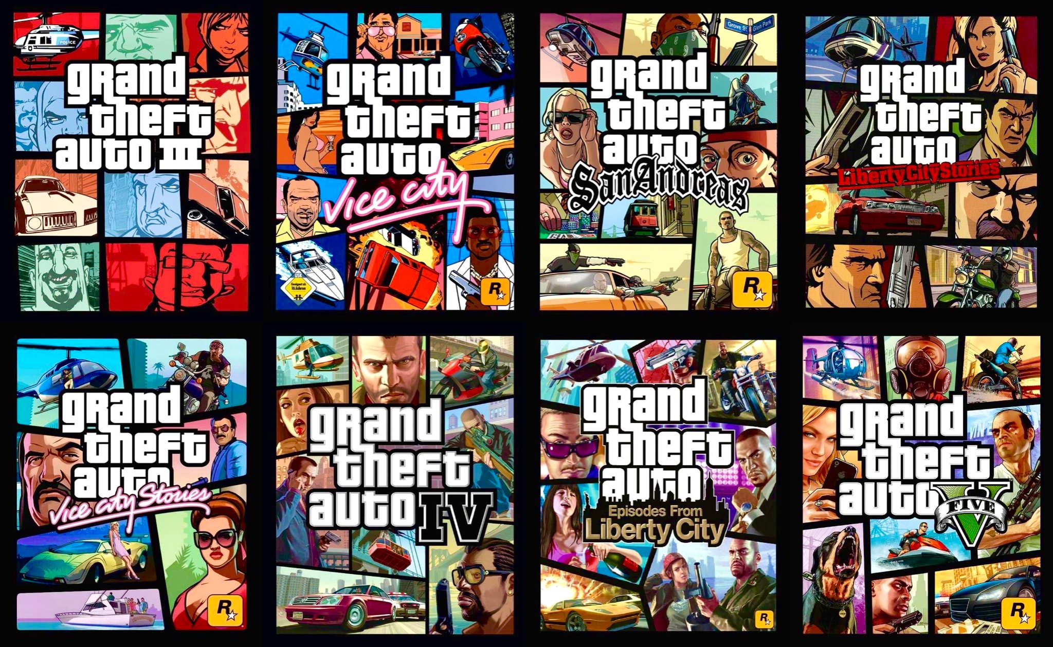 beslutte Alle slags bruger GTA 6 Trailer Countdown ⏳ on Twitter: "Fact: every GTA game cover has a  helicopter on the top left corner. https://t.co/DzyIhFGZK4" / Twitter