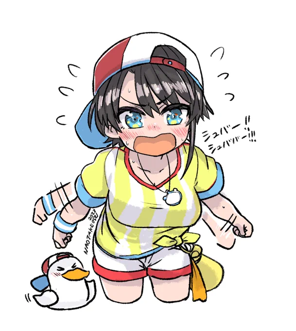 スバルの照れ怒り好き

#ホロメンワンドロ521
#プロテインザスバル 