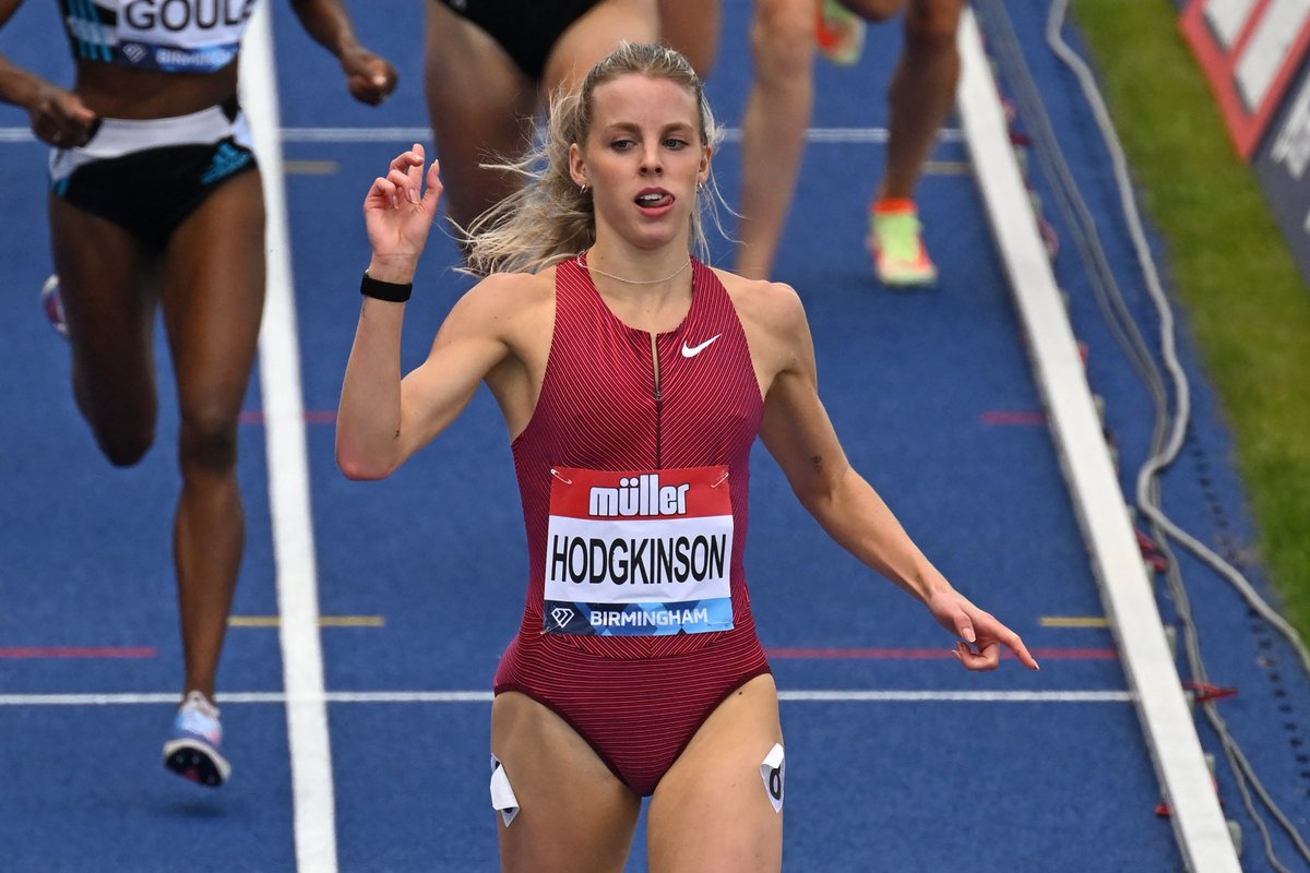 1⃣.5⃣8⃣.6⃣3⃣

What a performance by <a href="/keelyhodgkinson/">KnH</a> who wins a high quality 800m at <a href="/Birmingham_DL/">Müller Birmingham Diamond League</a> in 1:58.63 🔥

#BirminghamDL 💎