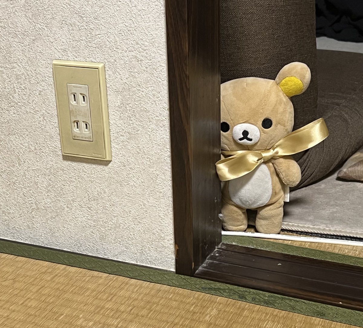 ビール飲みながらリラックマ描いてた 
