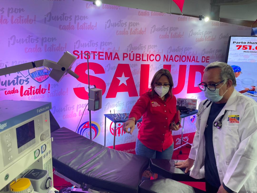 MinSaludVE's tweet photo. #Fotos 📸 Sistema Público Nacional de Salud participa en la Expo Gobierno 2022, la cual estará abierta este fin de semana para mostrar al pueblo los logros de los últimos 4 años de gestión del Presidente @NicolasMaduro.
Visítanos la cita es en el Poliedro de Caracas. https://t.co/LVZjAZ2IhM