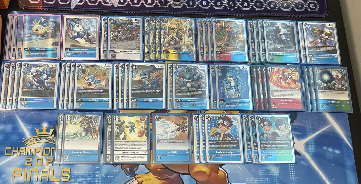 Went to Turku tournament with Armor rush. Won the swiss but fucket up the top cut :D Swiss: 2-0 Jesmon 2-0 Mastemon 2-0 Machinedramon Top cut: Machinedramon 0-2 Mastemon 1-2 Went to Turku tournament with Armor rush. Won the swiss but fucket up the top cut :D Swiss: 2-0 Jesmon 2-0 Mastemon 2-0 Machinedramon Top cut: Machinedramon 0-2 Mastemon 1-2