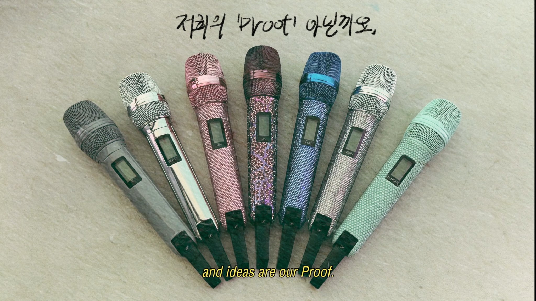Sel⁷ on Twitter "BTS' CURRENT MICS AND INEARS.. SO PRETTY https//t