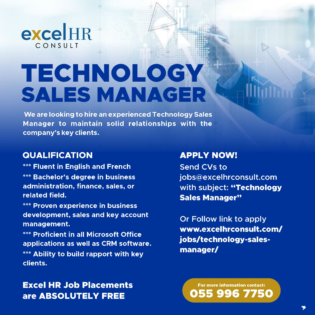 ExcelHr's tweet photo. Click https://t.co/3rW7JNLwQS to apply or send updated CVs to jobs@excelhrconsult.com https://t.co/vBHRq6Sdrn