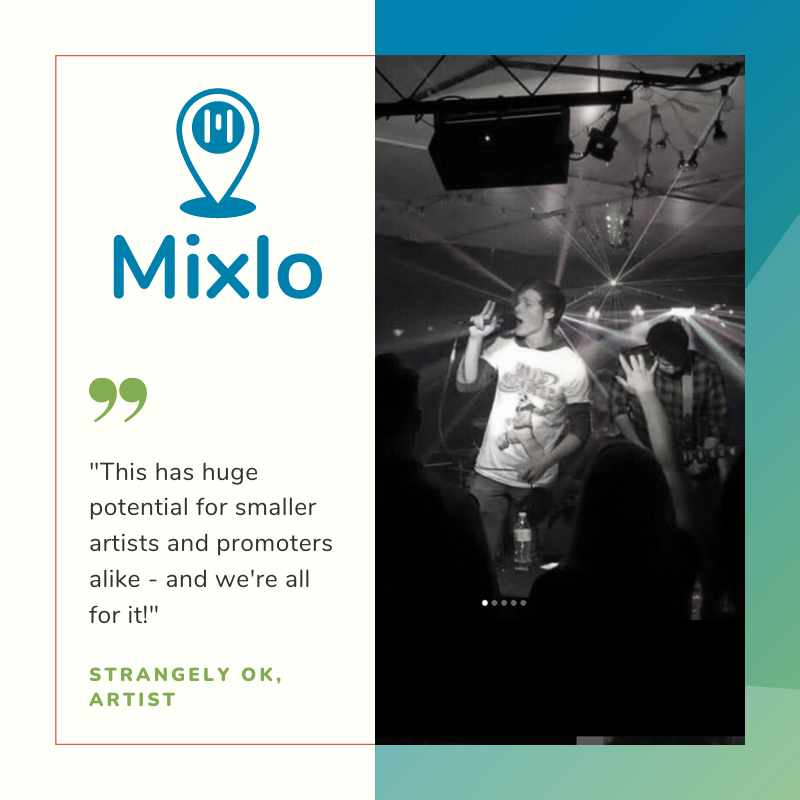 mixlo_app's tweet photo. Ranging from helpful suggestions to good vibes, it's been great getting feedback directly from new, local artists that have been beta testing our new app! You can be one of the first to try it out at https://t.co/GFav1FCDo5
#SupportLocalMusic #SLC #Mixlo https://t.co/CToLvKoq9T