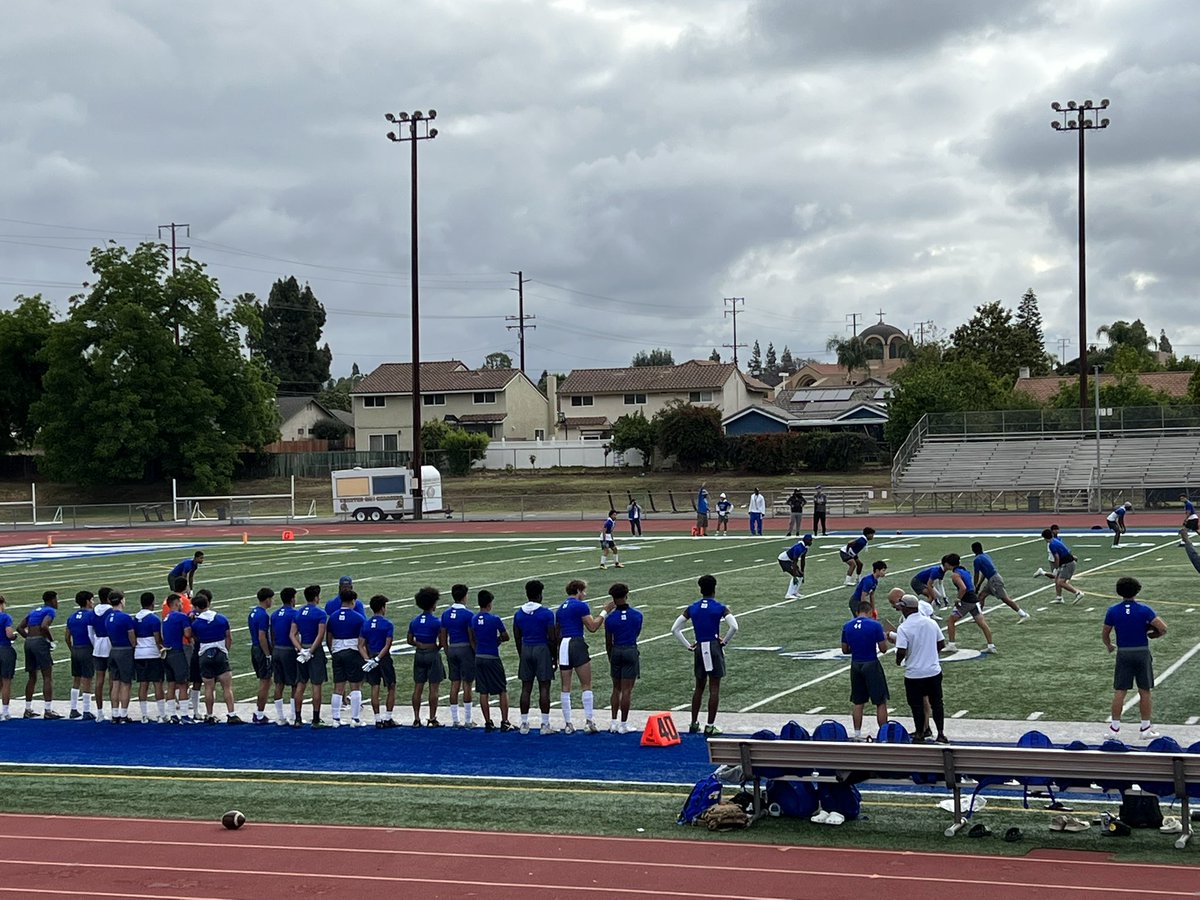 CO Spring Football on full display today in our 7 on 7 tournament. Let’s go CO! #ALL_IN. <a href="/COHSFootball/">Charter Oak Football</a> <a href="/CharterOak_Dist/">Charter Oak Unified School District</a>