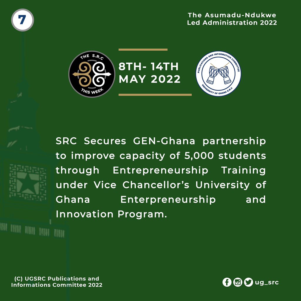 Ug_src's tweet photo. #SRCThisWeek
#ANewDirection
#WorkingForYou
#UGSRC
#UG https://t.co/If3ecvT1Cw