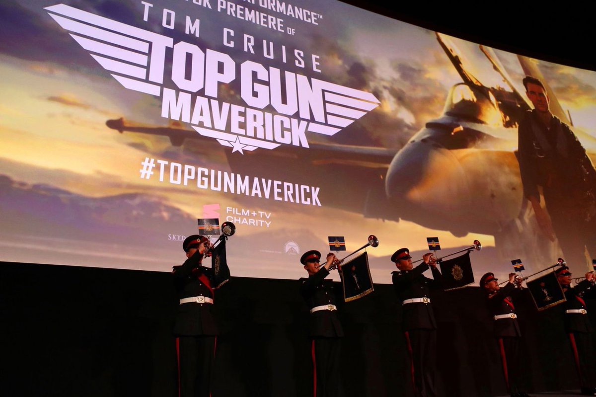 vfxexpress's tweet photo. Royal Film Performance™ UK Premiere of Top Gun: Maverick in aid of The Film and TV Charity on Thursday evening

#topgunmaverick #ukpremiere #royalfilmperformance https://t.co/mxx0JfKnLc