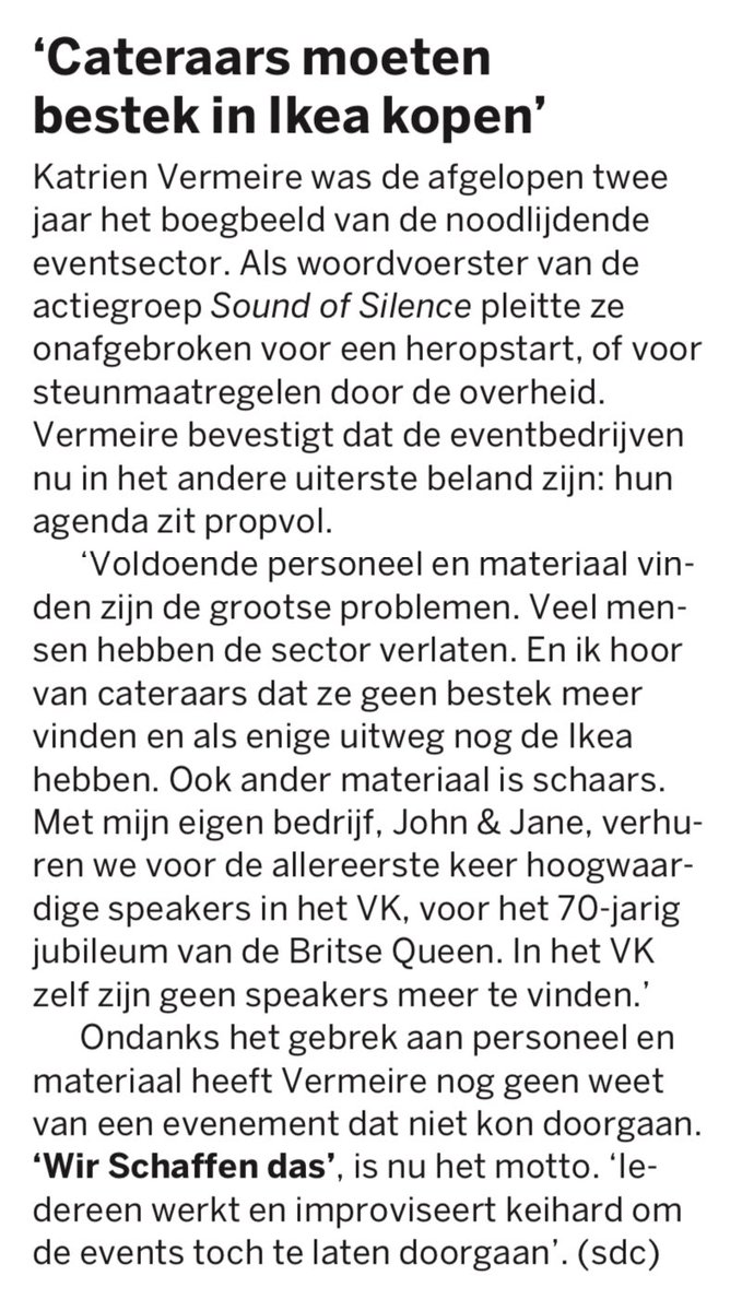 katrienjane's tweet photo. Wir schaffen das!
#soundofsilence #sos #eventsector https://t.co/wiKmu9Or1c