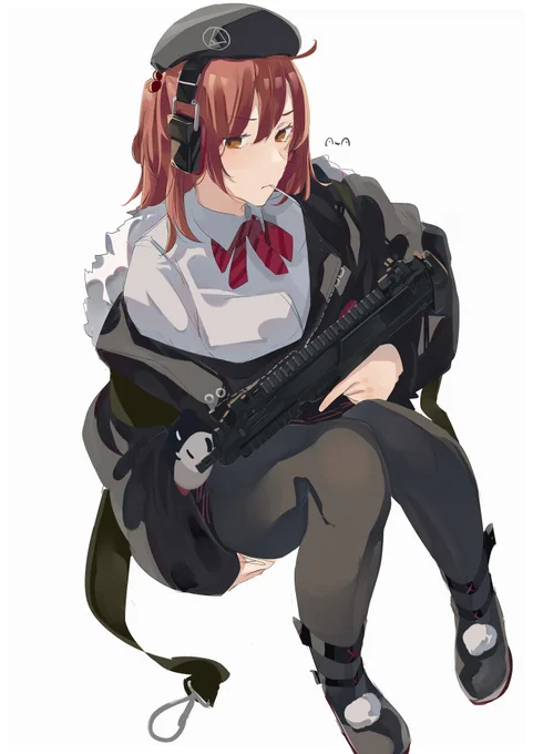 MP7の絵 #ドルフロ #ドールズフロントライン #少女前線 #少女前线 #소녀전선 #girlsfrontline  #MP7 