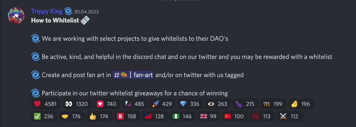 ValeraVoinkov's tweet photo. Thats how to get #whitelist on @trippyworldlabs 
Not so hard, I think😁
Join TrippyWorld discord server to get whitlisted - https://t.co/Gkf9KOKEbw
My ds - djam0iM3#1812
#NFTGiveaway #NFTdrops #NFTCommmunity 
#nfts https://t.co/aQUnS2Bc74