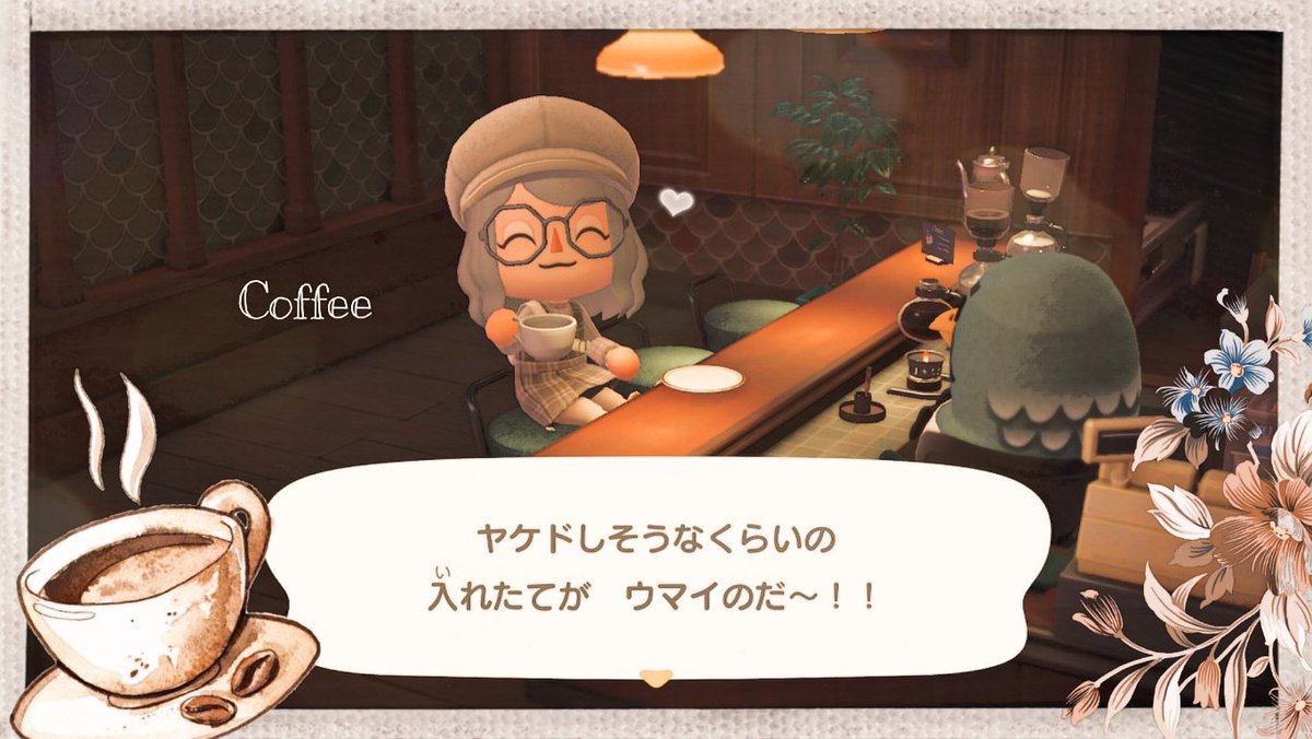 Reby_LunaSS's tweet photo. 久しぶりの息抜きあつ森🤍
マスターのコーヒーも飲めてまた
頑張れそう♪☕𓂃 𓈒𓏸 https://t.co/xXDayIUNQH