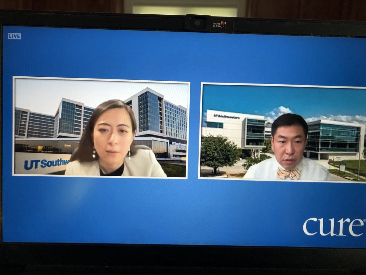 Introducing the next speaker ⁦@cure_today⁩ #educatedpatient summit chair ⁦@TiansterZhang⁩ with ⁦@andyzwang⁩ discussing the role of radiation in #prostatecancer brachytherapy delivers both high dose and low dose radiation. Imrt and igrt ensure we target prostate
