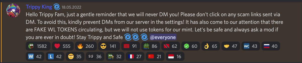 ValeraVoinkov's tweet photo. Be careful please🙏🙏🙏
Join 
@trippyworldlabs
 discord server - https://t.co/Gkf9KOKEbw
My ds - djam0iM3#1812
#nfts #trippy #NFTGiveaway #NFTCommmunity https://t.co/K42qU4ysV2