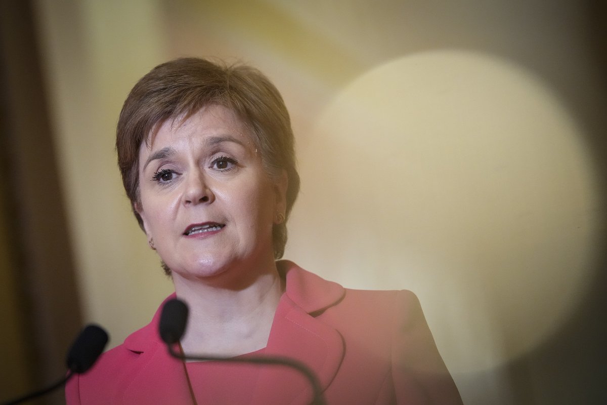 ScotNational's tweet photo. 🚨 EXCLUSIVE: First Minister Nicola Sturgeon kicks off the new campaign for independence in tomorrow's Sunday National with an essay on why we need to decide Scotland’s future now 🚨 https://t.co/rARaMKfdIJ