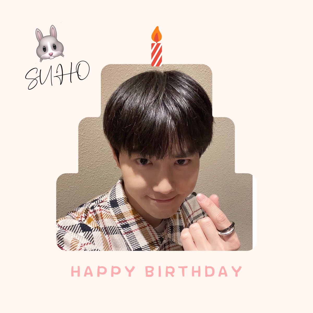 SuhoEcOfficial's tweet photo. [HBD-220522] 🐰Feliz Cumpleaños #SUHO✨

♡ El día de hoy, celebramos el cumpleaños de una de las mejores personas que existen en este mundo. Solo podemos desearle lo mejor en su vida personal y profesional ♡

#ColorfulSuhoDay
#끝없이_다채로운_수호데이
#SUHO @weareoneEXO https://t.co/5ja2aHPGeX