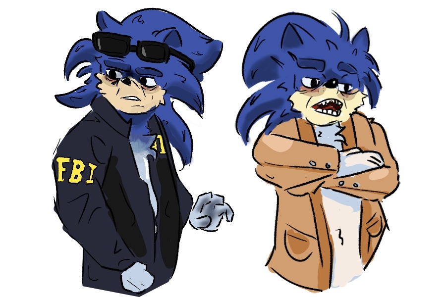 vrozzby's tweet photo. omg its ugly sonic #uglysonic #ChipNDaleRescueRangers https://t.co/yPt0tSMP1r