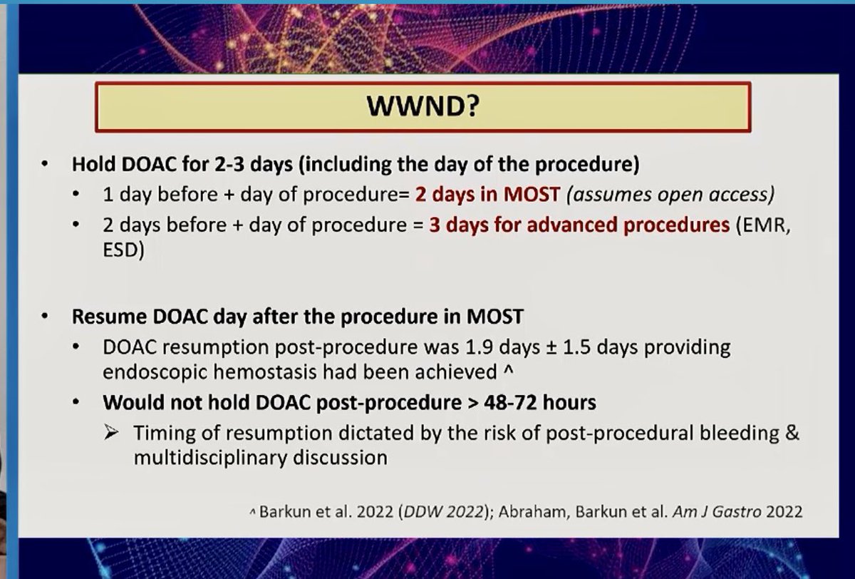 Reezwana C, MD, FACG (@reezwanacmd) on Twitter photo TY <a href="/DDWMeeting/">Digestive Disease Week</a> for virtual platform! Attended such an important session by <a href="/NeenaSAbrahamMD/">Neena S Abraham MD MACG FASGE AGAF</a> #CardioGI ๐ธ๐ฝ! So many ๐!
#wwnd #DDW2022
Some summary slides! Literally screen shot the entire talk! TY <a href="/DDWMeeting/">Digestive Disease Week</a> for virtual platform! Attended such an important session by <a href="/NeenaSAbrahamMD/">Neena S Abraham MD MACG FASGE AGAF</a> #CardioGI ๐ธ๐ฝ! So many ๐!
#wwnd #DDW2022
Some summary slides! Literally screen shot the entire talk!