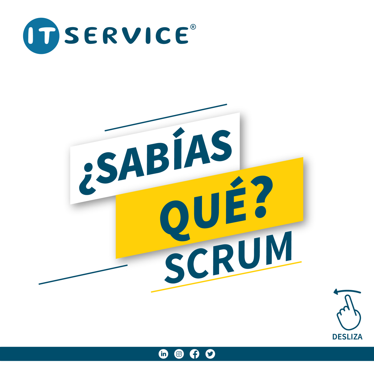 itservice_co's tweet photo. #AprendeConITService ✅

Sabías qué, ¿El núcleo central al aplicar la metodología Scrum, es el sprint? 😦

🗣️Si te gustó este post recuerda darle LIKE y compartir con tus amigos. 👫
.
.
.
#ITService #CertiProf #agile #agilidad #negocios #sprint #Scrum https://t.co/7klwOX9GQk