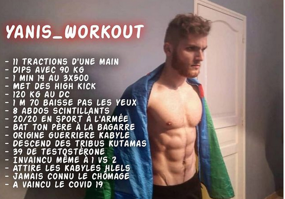 YanisKabyle1's tweet photo. @PatrickAdemo Les filles je vous prête mon fond d'écran, si on vous harcèle dans la rue, vous leur montrer ça https://t.co/PwdOA93OIG
