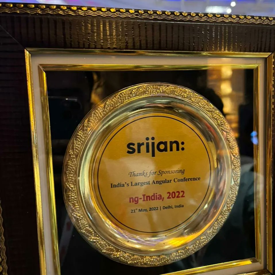saquibajaz's tweet image. A Great Opportunity from @srijan as a sponser to attend India's Largest Angular Conference
#ngIndia2022 #srijan