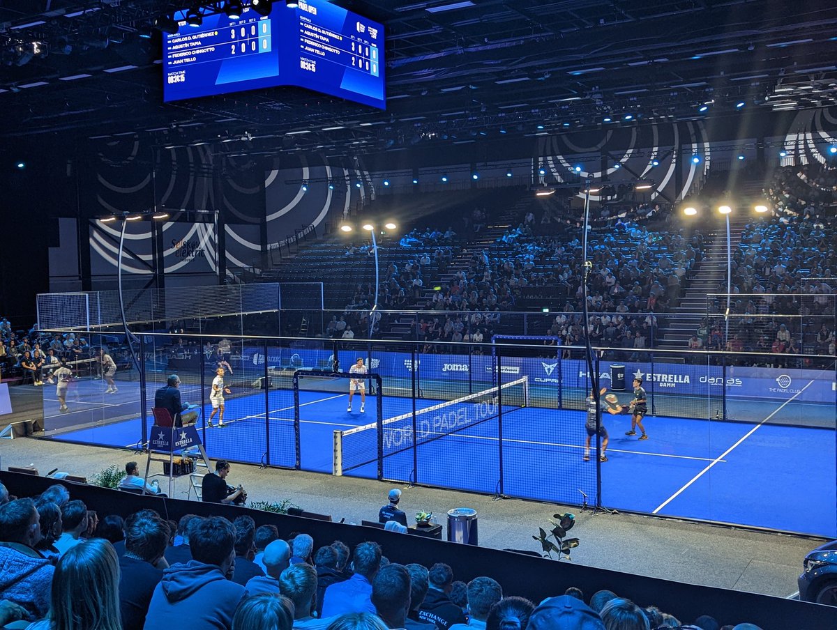 PBjerregaard's tweet photo. #WorldPadelTour in Denmark for the first time. Fantastic players and fun to watch #padeldk https://t.co/IdrrPnWWZ5