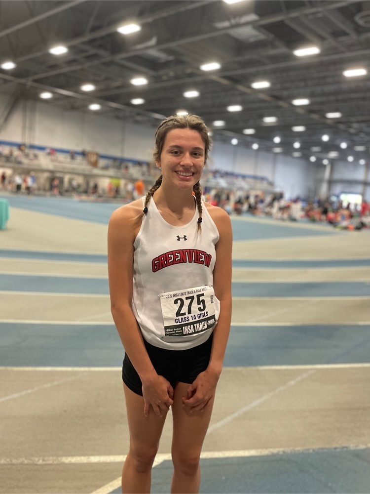 Congratulations to Lacie Schultz for placing 11th in the long jump at the IHSA State Track meet! She qualified in the top 12 from Thursday to jump in finals today. We are proud of you!