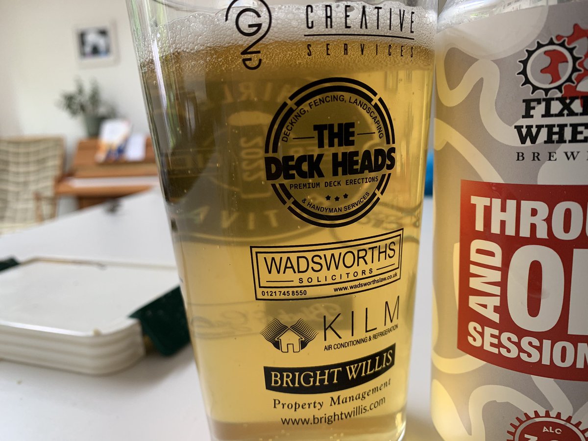 What you drinking tonight? Anyone else starting off with <a href="/FixedWheelBrew/">Fixed Wheel Brewery</a>?