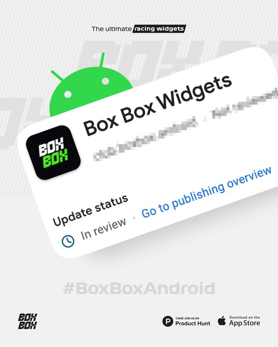 BoxBox_Club's tweet image. Few more hours to go! 

#BoxBoxAndroid #BoxBox #TheUltimateFormula1Widget

@Kamal_K2 @align_all @kunalktiwary