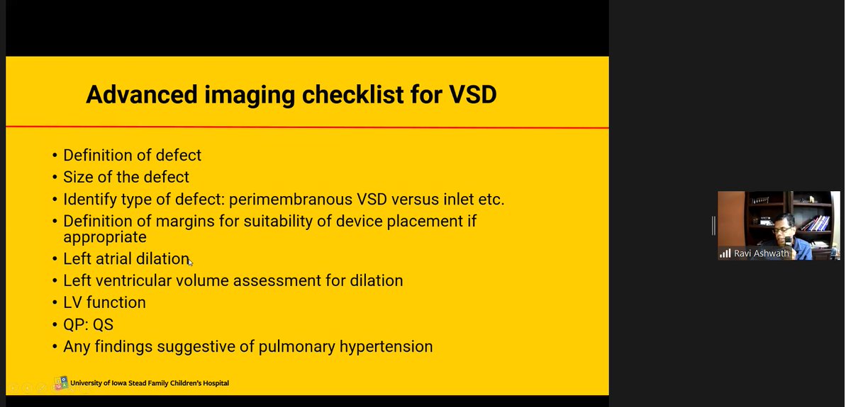VSD/ASD/PDA!!! Great talk so far on Advanced imaging and Congenital heart disease. <a href="/RaviAshwath1/">Ravi Ashwath</a>  
#IowaACCLectures #ACCFIT #ACCEarlyCareer #letslearncardiology
<a href="/ACCinTouch/">American College of Cardiology</a>
<a href="/SCMRorg/">Society for Cardiovascular Magnetic Resonance</a>
<a href="/Heart_SCCT/">Heart_SCCT</a>