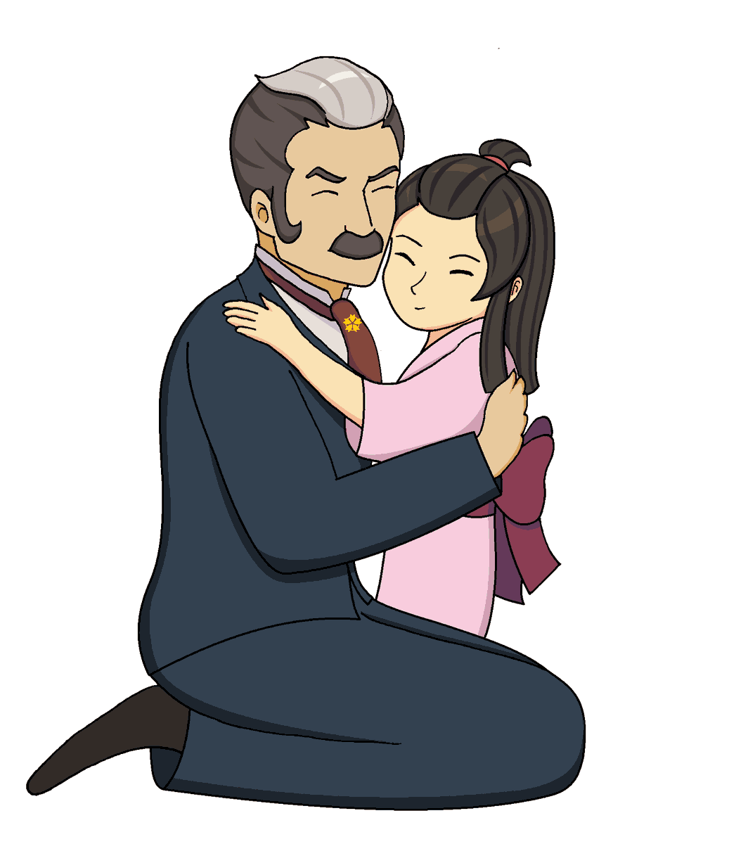weeklysusato's tweet photo. Day 7 | meeting her father for the first time (dgs2 spoiler) 
#tgaa #susatomikotoba https://t.co/vCXBmxIjGq