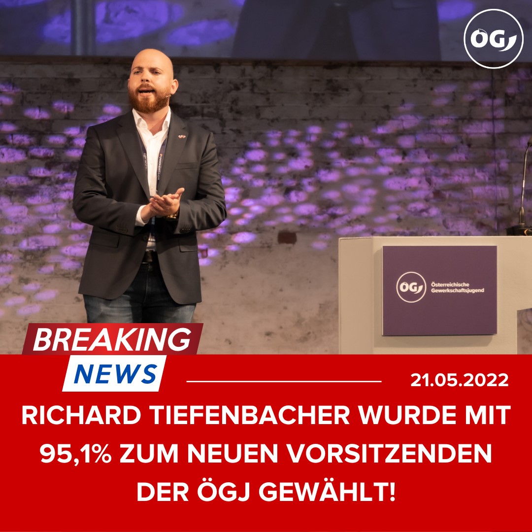 Wir haben einen neu gewählten Vorsitzenden. Herzliche Gratulation an Richard Tiefenbacher! #BJK22