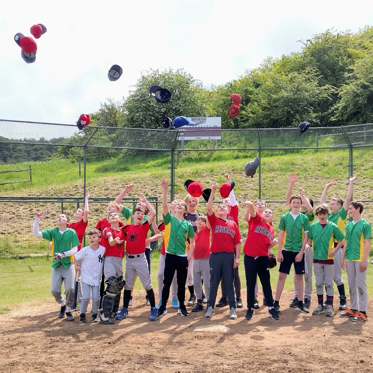 Lovely sunny day of youth baseball in Brighton with <a href="/essexredbacks/">Redbacks Baseball</a>. Our 13U players split an exciting doubleheader with two one-run games! We enjoyed the excellent pitching, fielding, and hitting. Looking forward to next time in Essex 💪💪⚾⚾ <a href="/bsuk/">BaseballSoftball𝙐𝙆</a> <a href="/BritishBaseball/">British Baseball Federation</a>  <a href="/GB_Baseball/">Great Britain Baseball</a>