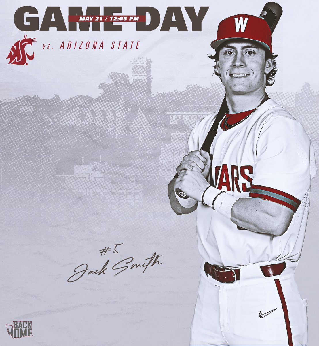 wsucougarbsb's tweet photo. SENIOR DAY at Bailey-Brayton!

We close out the season and the series against Arizona State this afternoon on Pac-12 Washington

1st Pitch | 12:05 pm
Listen | https://t.co/OLhixllIy7
Live Stats | https://t.co/YZwq5QNnTd
Watch | https://t.co/QdkzH3NQwC

#GoCougs https://t.co/HvXzML6y5N