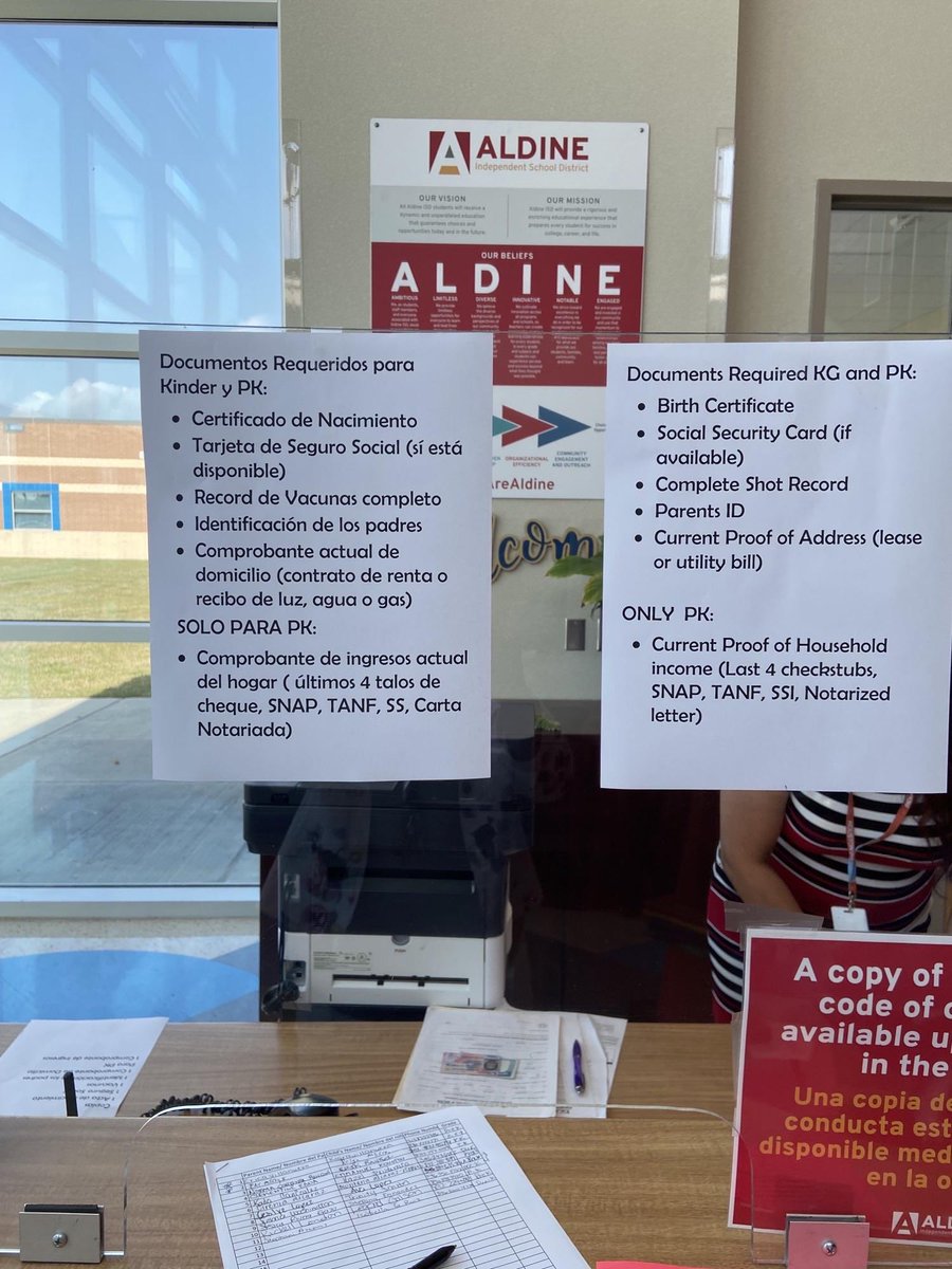tonya brisker (@tpbrisker) on Twitter photo Parents,
Don’t forget these key documents needed for enrollment. We will work together to accomplish the goal of ensuring that our scholars are enrolled for the 2022-2023 school year. <a href="/Griggs_AISD/">Griggs School</a>#PowerofPrimary@Rodriguezpaty19@Aldineisd Parents,
Don’t forget these key documents needed for enrollment. We will work together to accomplish the goal of ensuring that our scholars are enrolled for the 2022-2023 school year. <a href="/Griggs_AISD/">Griggs School</a>#PowerofPrimary@Rodriguezpaty19@Aldineisd
