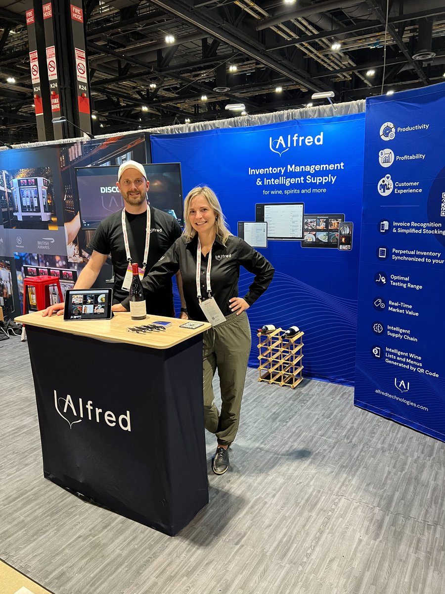 alfredtechnol's tweet photo. Join the Alfred team now at the #NRAShow 2022 in #Chicago to discover the future of the restaurant business: our wine and spirits inventory management solution 🍽👀

🔥 Visit booth #1250 and Booth #11440

@NatlRestShow 
#restaurantshow2022

➡️ https://t.co/EGnQ2Raw14 https://t.co/GWEsMIaYtT