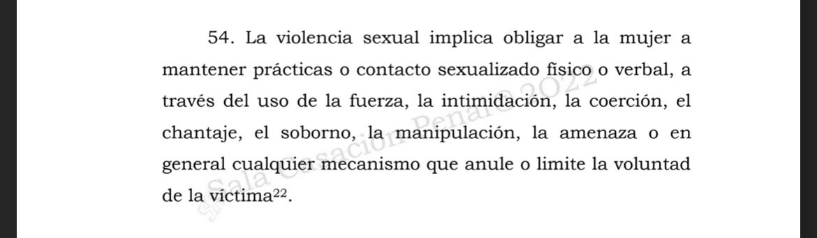 MKamilaC's tweet photo. No sobra recordar esto. Besar o tratar de besar y tocar (manosear) a otra persona por la fuerza, es violencia sexual. 
CSJ. Sala de Casación Penal. Sentencia del 6 de abril de 2022. SP1167-2022. MP: Myriam Ávila Rendón. https://t.co/iXcsbjJtxS