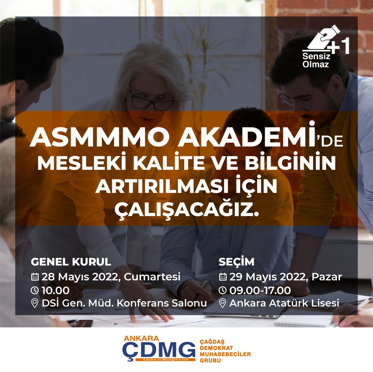 Mesleki kalite ve bilginin artırılması için ASMMMO Akademi’de sektörel bazda uzmanlaşmış meslek mensuplarını yetiştireceğiz.

#AÇDMG #ÇDMG #ASMMMO #BirlikteÜreteceğiz #BirlikteYöneteceğiz #HazırızBuradayız #SensizOlmaz #GelecekBizizBizGeleceğiz