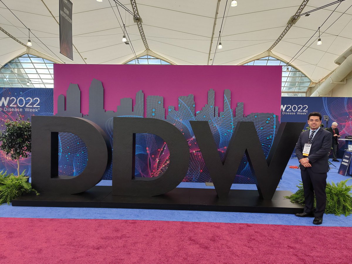 Super excited to meet my mentors, friends, and colleague in person. Thank you @DDWMeeting