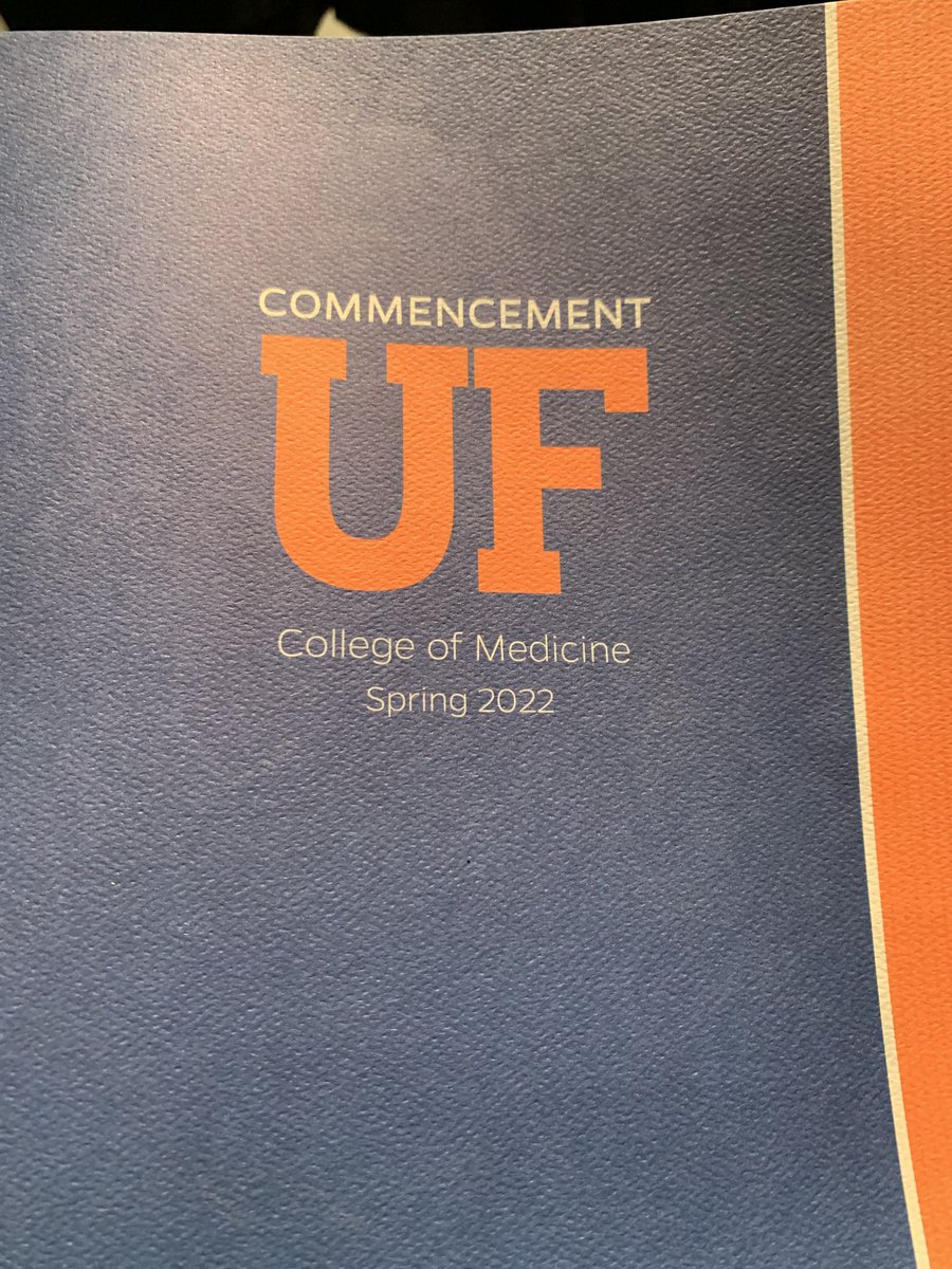 “Always maintain your INTEGRITY and leave a footprint on the field ” were my parting words to this outstanding group of UF COM graduates who will all be pursuing urology residencies. ⁦<a href="/UF_Urology/">UF Urology</a>⁩ inspiring more students to pursue our incredible field.
